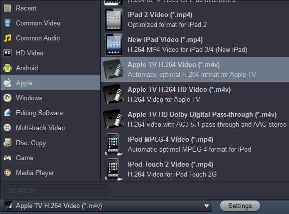 play DVD movies on Apple TV 4