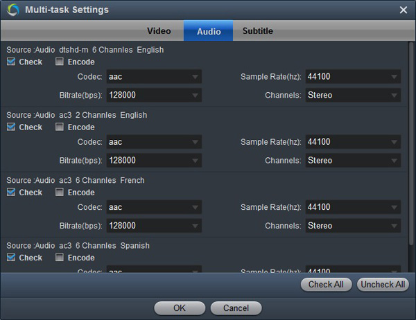 blu-ray to mkv ripper settings